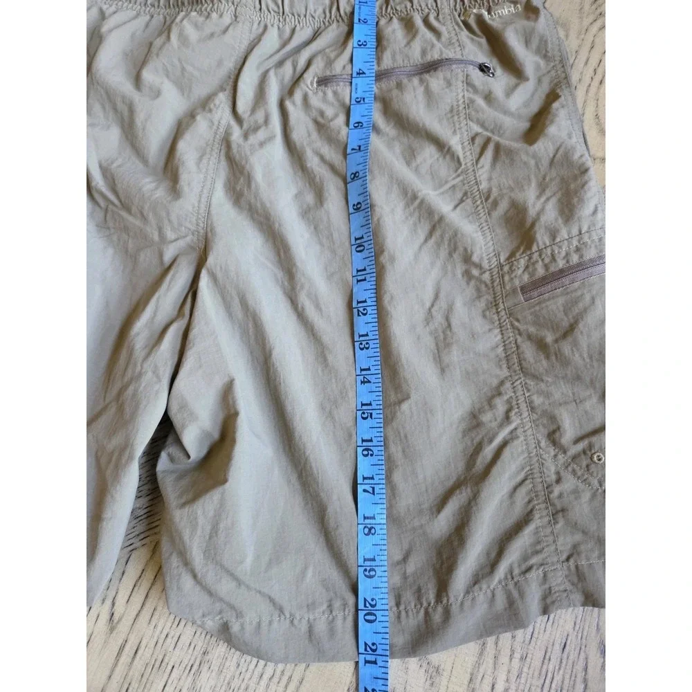 Columbia Belted Hiking Cargo Shorts Mesh Lined Men's Size Large Swim Lined - Picture 9 of 15